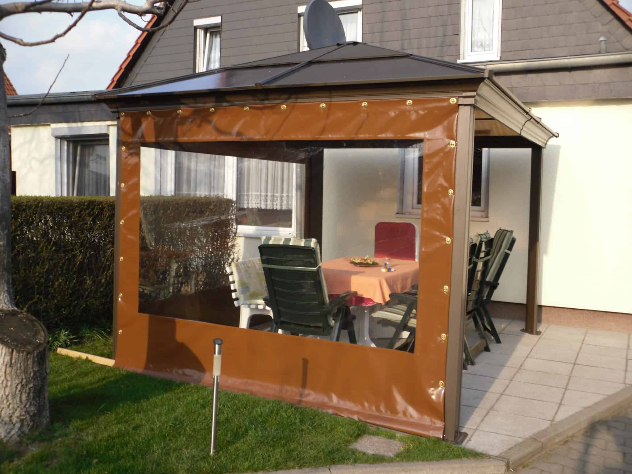 Plane mit vollflächigem Fenster für Planen