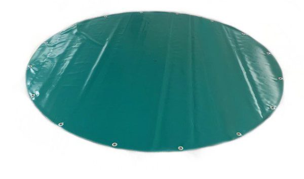 Runde PVC Plane mit Ösen