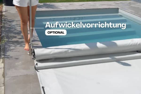 Aufwickelvorrichtung-Stangenabdeckung