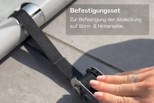 Pool Stangenabdeckung-Befestigungsset