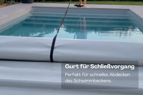 Pool Stangenabdeckung-Gurt