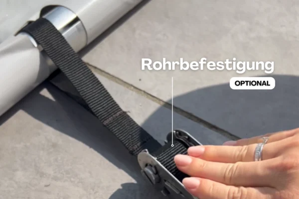 Rohrbefestigung-Stangenabdeckung