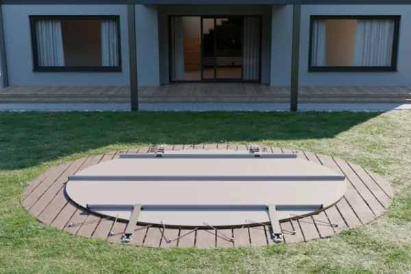 Runde Stangenabdeckung Rollschutzabdeckung