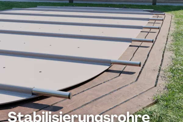 Stabilisierungsrohre Stangenabdeckung