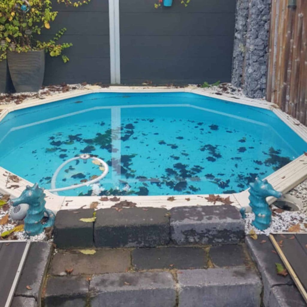 Pool unsauber
