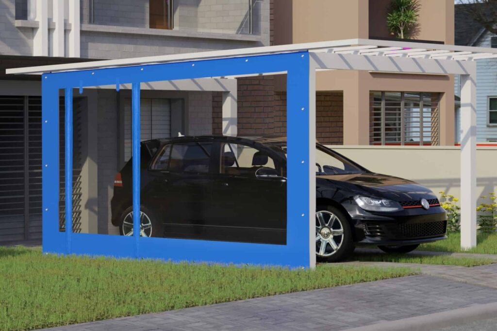 Carport Plane befestigen