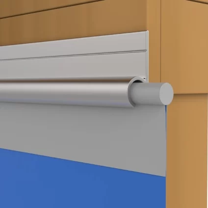 Kederplane_Kederfahne mit Kederschiene_Render