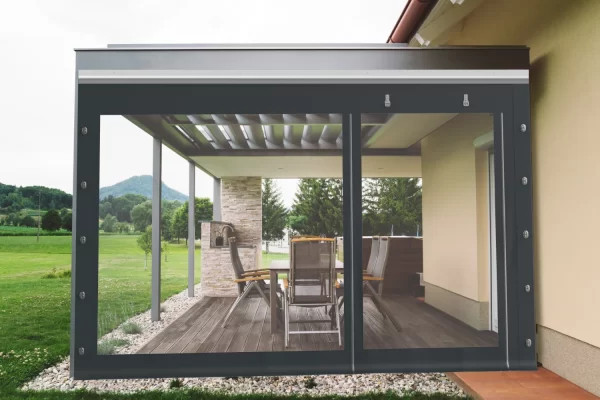 Kederplane nach Maß-mit fenster und Tuer