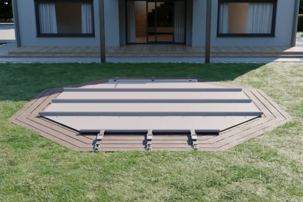 Stangenabdeckung achteckig nach Maß