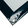 Transparente_Plane_nach_Maß_Saum_AnthrazitRAL7016_Ovalöse_nickel