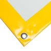 Transparente_Plane_nach_Maß_Saum_SignalgelbRAL1003_Rundöse_nickel