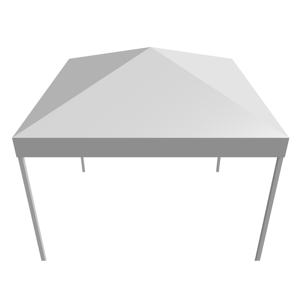 Pavillon-Zeltdach-Dachform