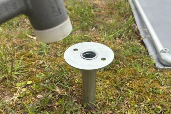 Bodenhülse für Windschutz