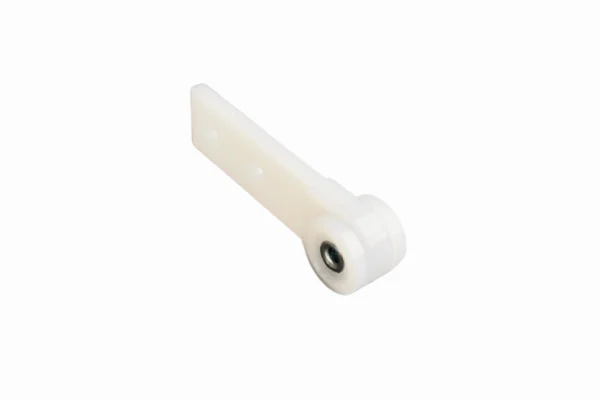 Vorhangrolle mit Kugellager, weiß