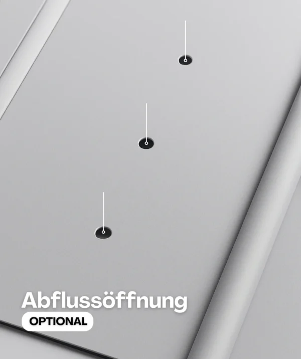 Abflussöffnung-Stangenabdeckung