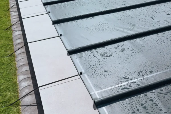 Pool Stangenabdeckung Windbefestigung