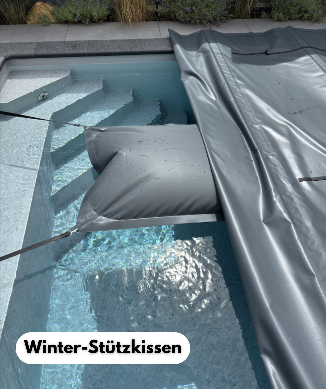 Stangenabdeckung Winter-Stützkissen
