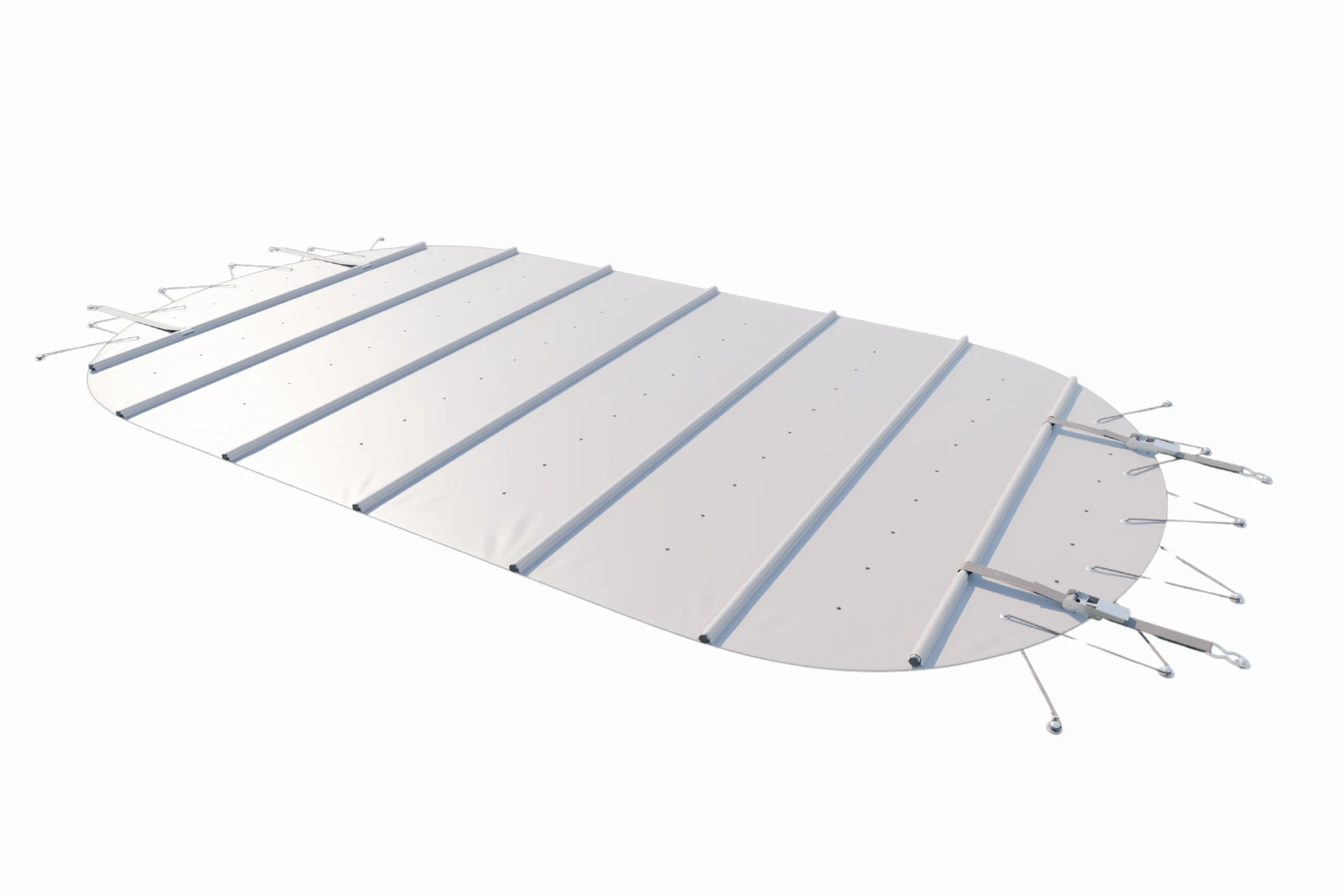 Explosionsdarstellung der Stangenabdeckung mit Hotspots