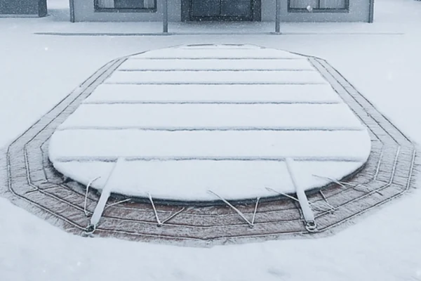 Winter Poolabdeckung nach Maß